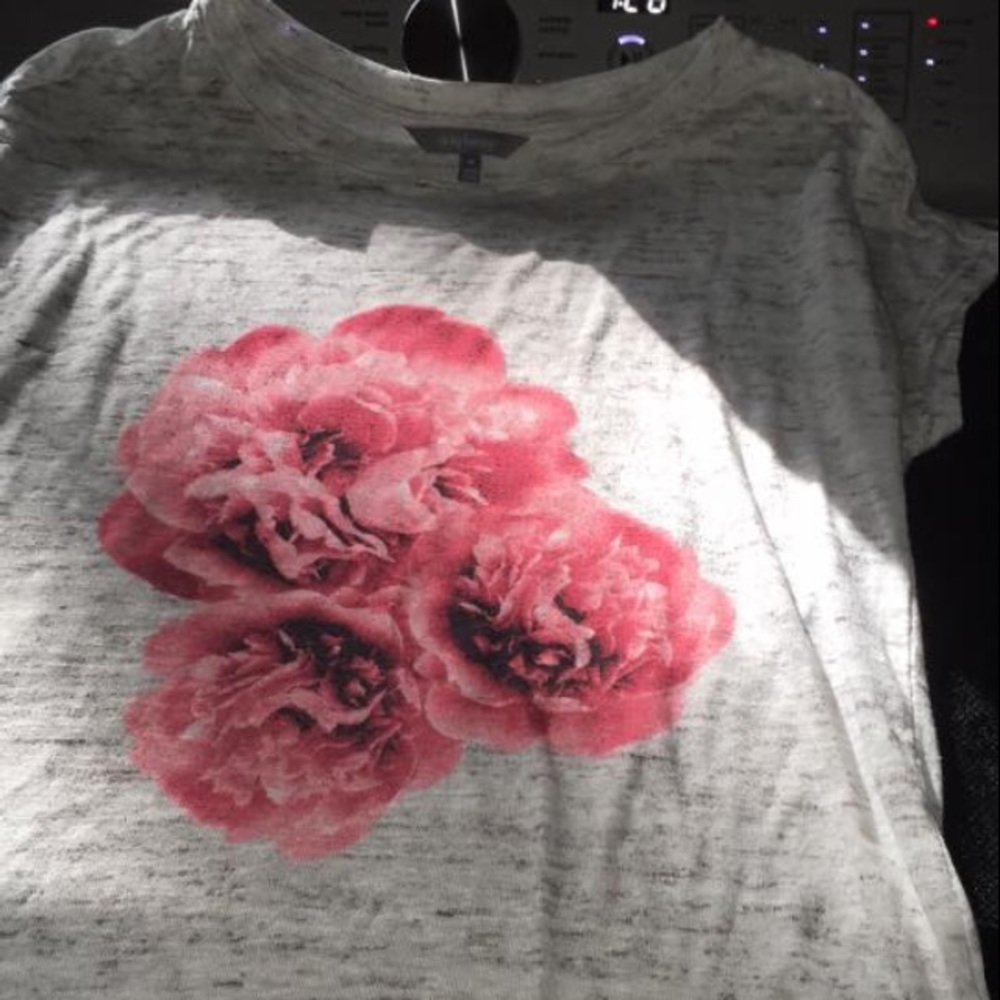 Daisy Fuentes Flower T-Shirt